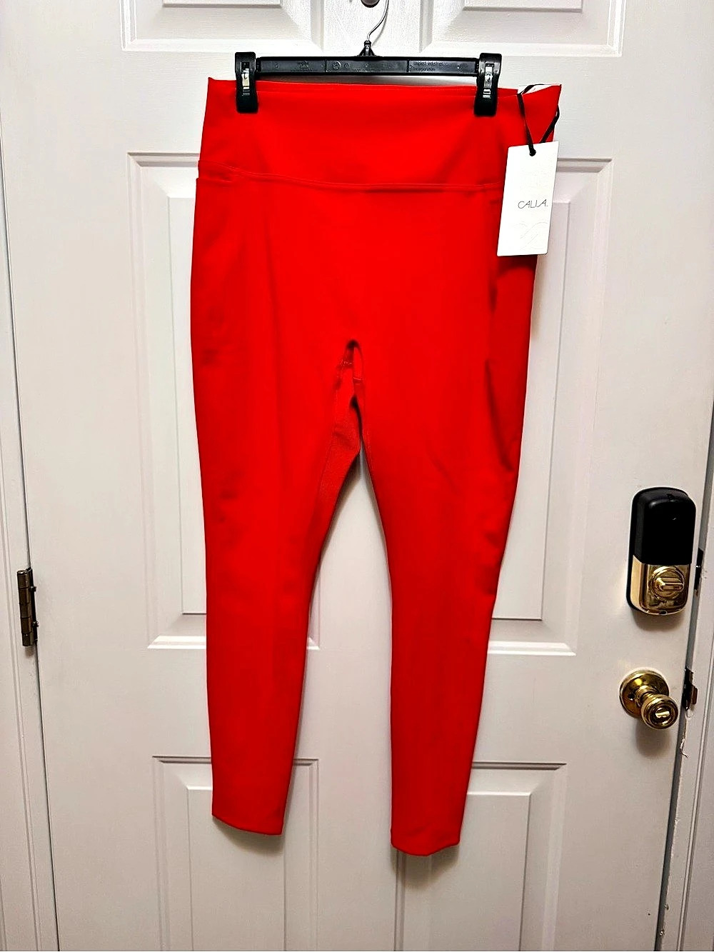 Calia High-Rise Legging High-Rise Leggings in Red Size XXL NWT